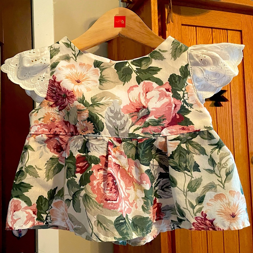 Zo Berry Boutique 2T Handmade Blouse